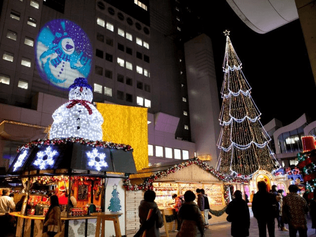 ドイツ・クリスマスマーケット大阪2017&空中庭園Xmas2017